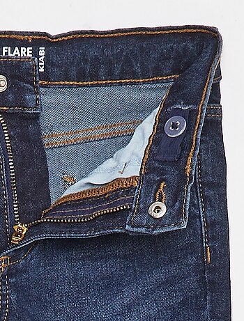 Pantalon en jean coupe flare - Coupe + ajustée