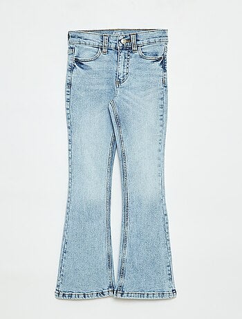 Pantalon en jean coupe flare - Coupe + ajustée