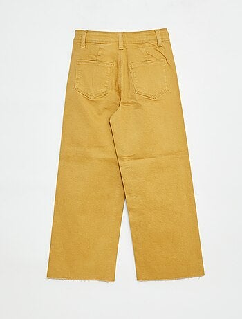 Pantalon en jean coupe large / wide leg