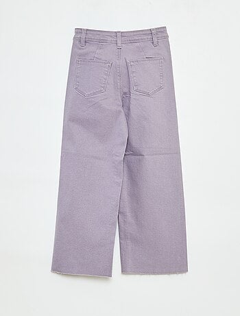 Pantalon en jean coupe large / wide leg