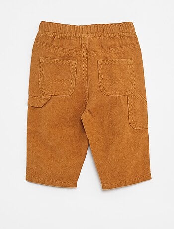 Pantalon en lin mélangé
