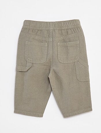 Pantalon en lin mélangé