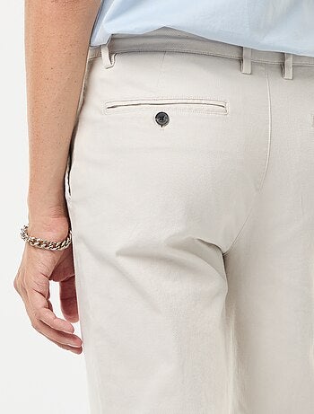Pantalon en maille piquée uni