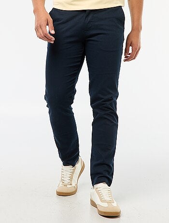 Pantalon en maille piquée uni