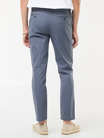 Pantalon en maille piquée uni