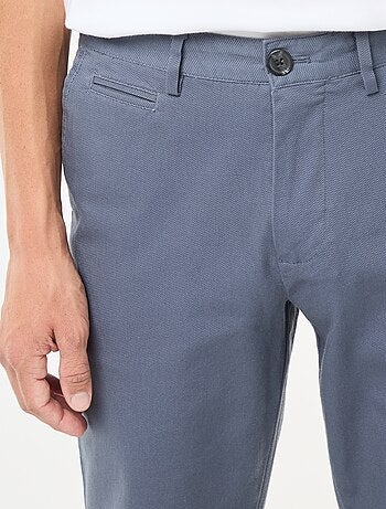 Pantalon en maille piquée uni