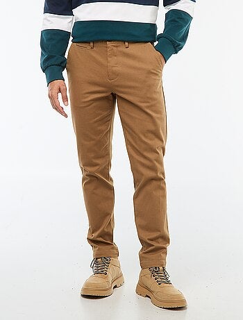 Pantalon en maille piquée uni