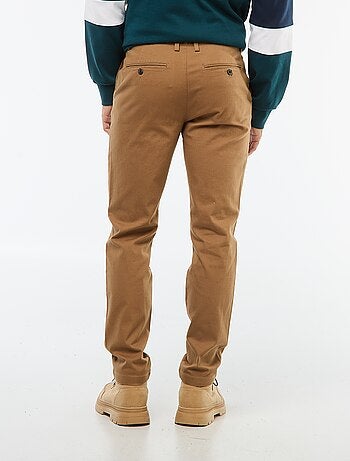 Pantalon en maille piquée uni