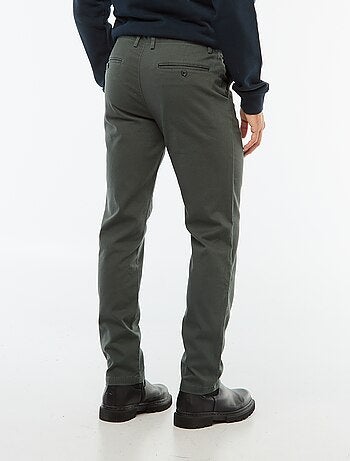 Pantalon en maille piquée uni