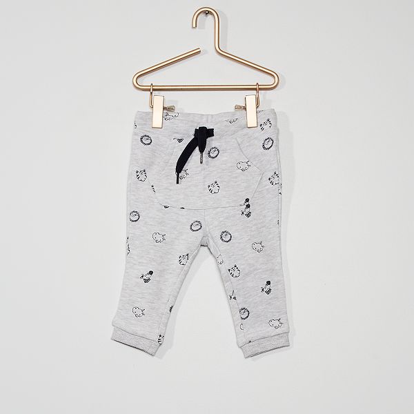 Pantalon En Molleton Eco Concu Bebe Garcon Gris Kiabi 6 00 Pantalon En Molleton Eco Concu Bebe Garcon Gris Kiabi 6 00