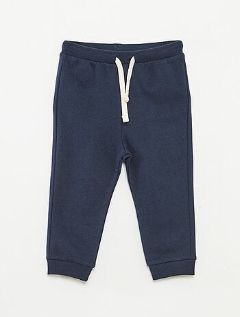 Pantalon en molleton léger avec taille élastiquée