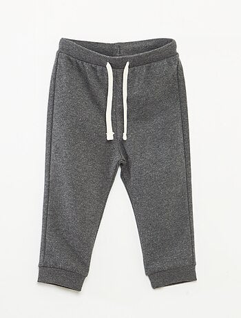 Pantalon en molleton léger avec taille élastiquée