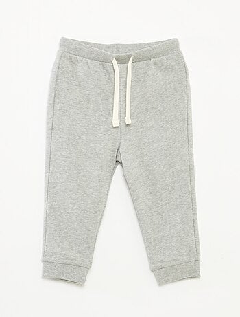 Pantalon en molleton léger avec taille élastiquée