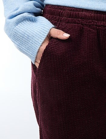 Pantalon en velour