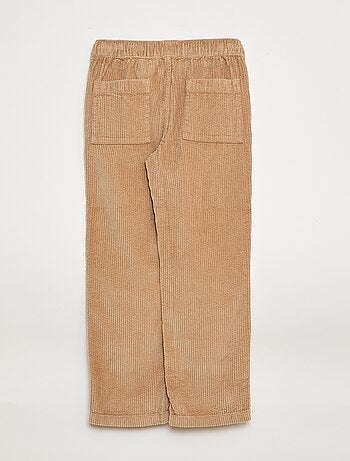 Pantalon en velours côtelé