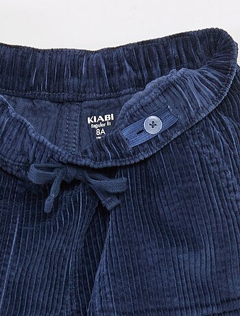 Pantalon en velours côtelé