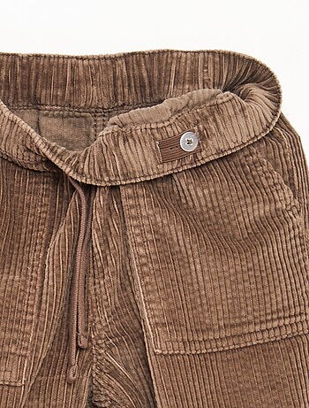 Pantalon en velours côtelé