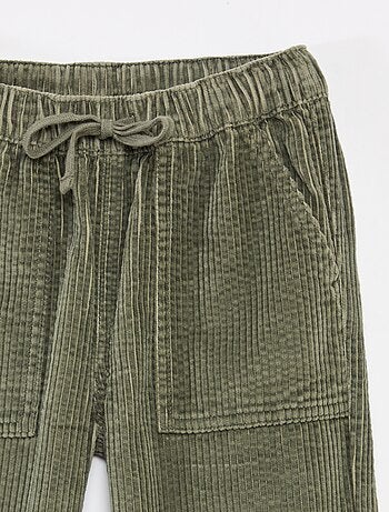 Pantalon en velours côtelé