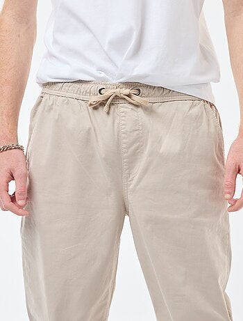 Pantalon esprit 'jogger'