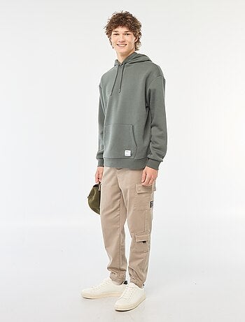 Pantalon esprit 'jogger' multipoches