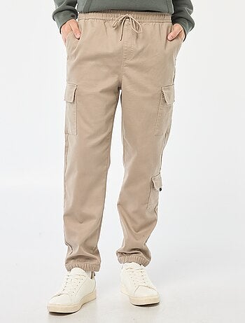 Pantalon esprit 'jogger' multipoches