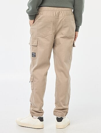 Pantalon esprit 'jogger' multipoches