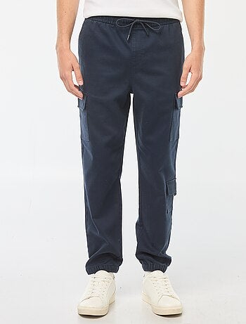Pantalon esprit 'jogger' multipoches