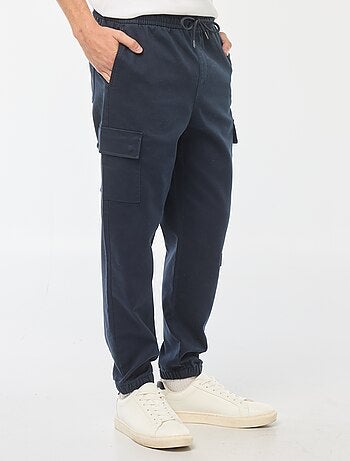 Pantalon esprit 'jogger' multipoches