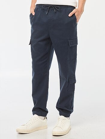 Pantalon esprit 'jogger' multipoches