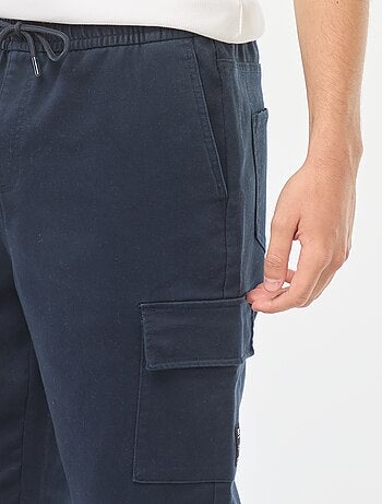 Pantalon esprit 'jogger' multipoches