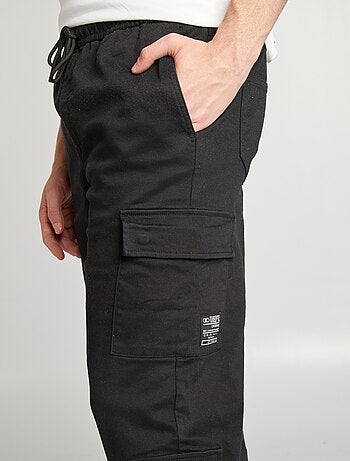 Pantalon esprit 'jogger' multipoches
