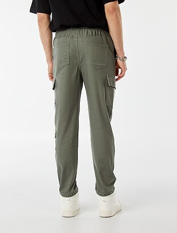 Pantalon esprit 'jogger' multipoches