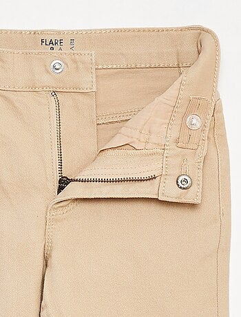 Pantalon flare - Coupe + ajustée