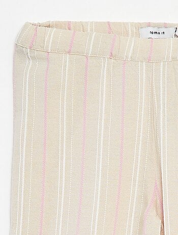 Pantalon flare en coton 'Name it'
