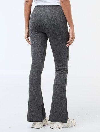 Pantalon flare maille ultra-stretch