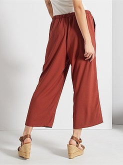 Pantalon fluide - Kiabi
