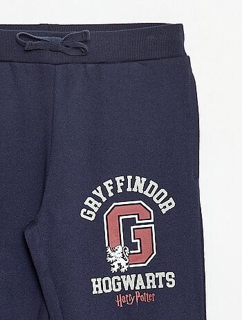 Pantalon imprimé 'Harry Potter' en molleton gratté doux et chaud