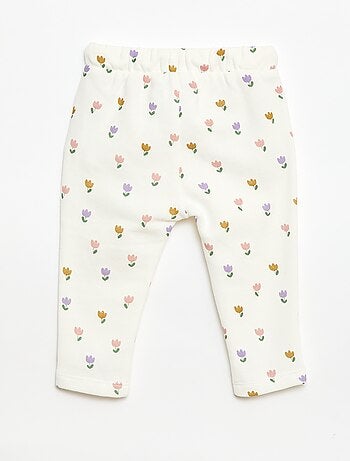 Pantalon jogging à motif