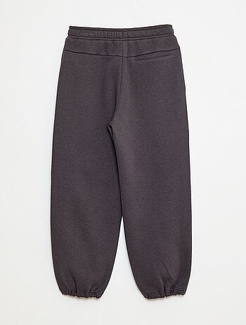 Pantalon jogging avec inscription brodée