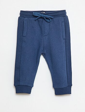 Pantalon jogging chiné en french terry