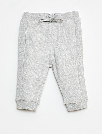 Pantalon jogging chiné en french terry