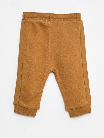 Pantalon jogging chiné en french terry