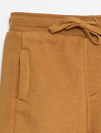 Pantalon jogging chiné en french terry