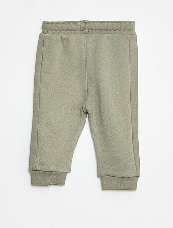Pantalon jogging chiné en french terry