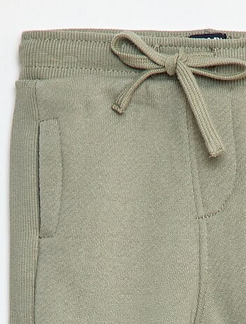 Pantalon jogging chiné en french terry