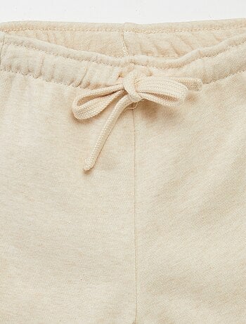 Pantalon jogging en french terry