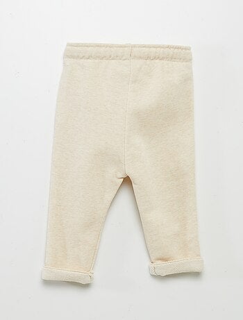 Pantalon jogging en french terry