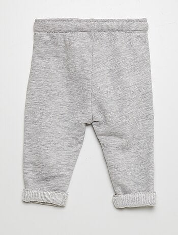 Pantalon jogging en french terry