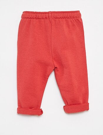 Pantalon jogging en french terry