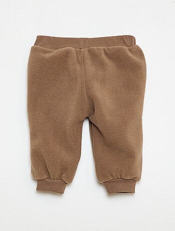 Pantalon jogging en polaire